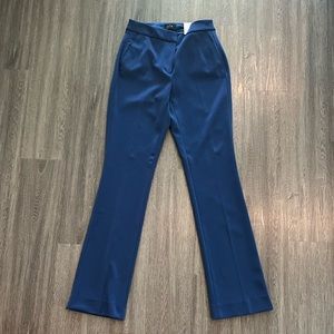 White House Black Market Blue The Slim Dress Pants